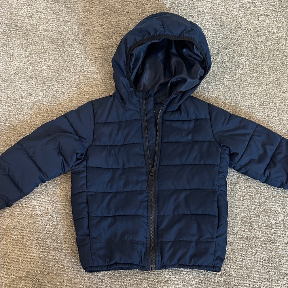 The Children's Place Dark Blue Puffer Jacket